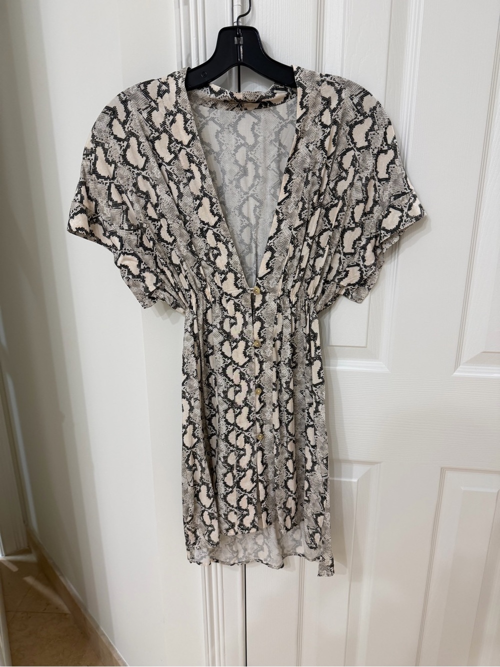 Vix snake print coverup